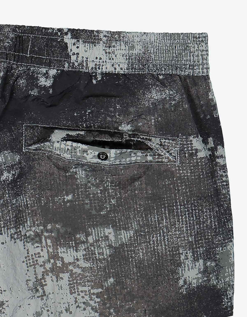 Stone Island Stone Island Grey Camo Mesh Trousers