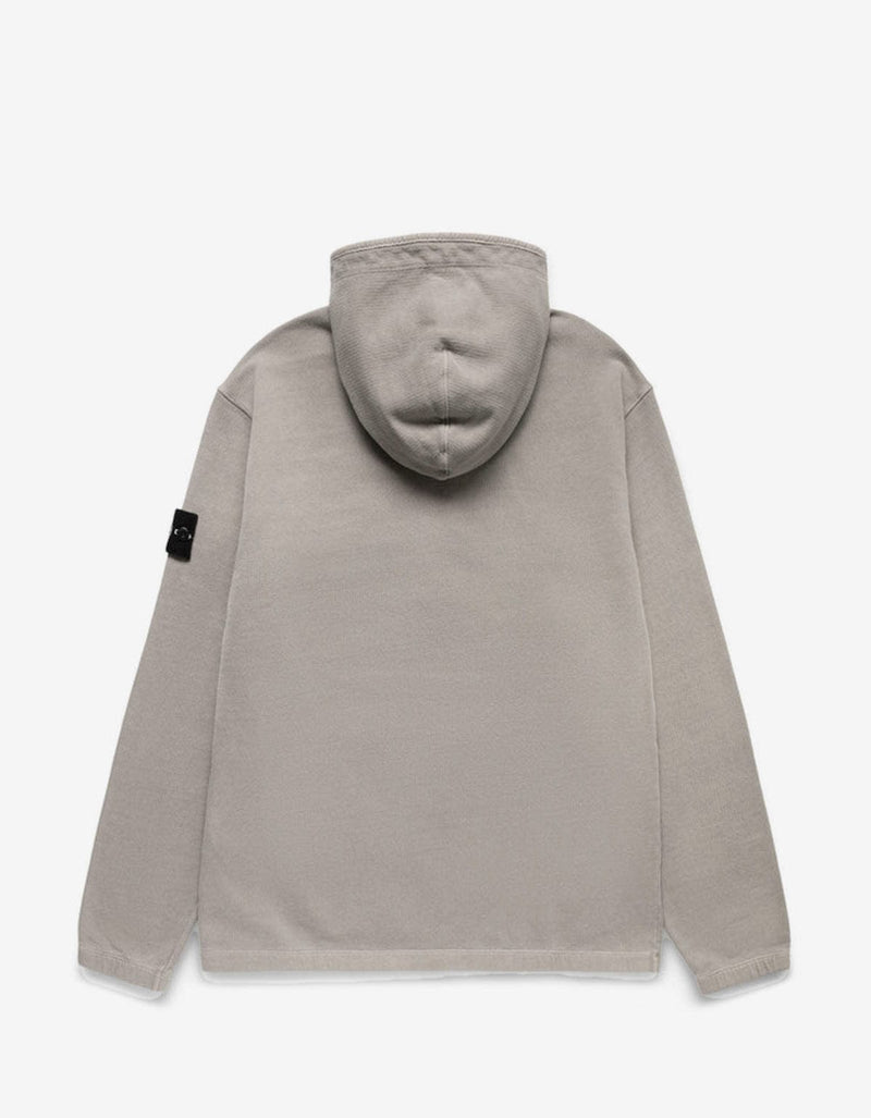 Stone Island Stone Island Grey Closed Loop Half-Zip Hoodie