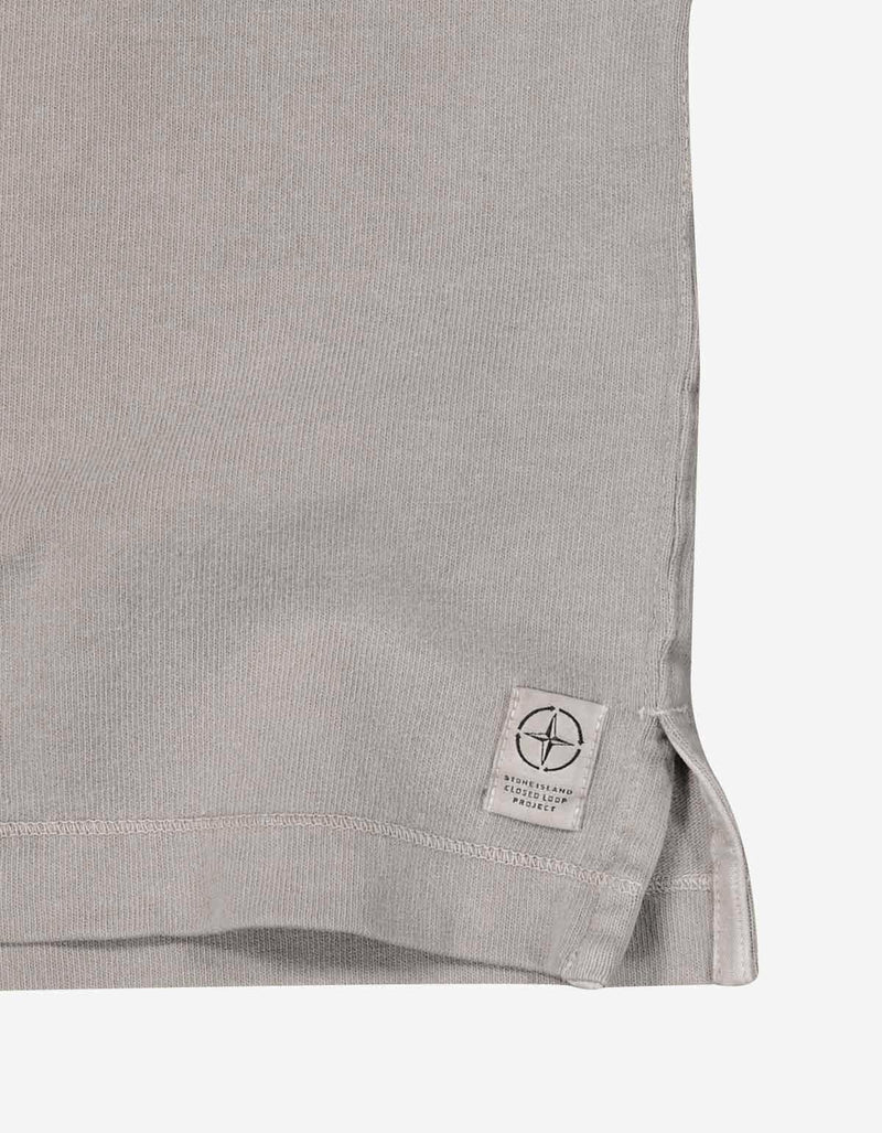 Stone Island Stone Island Stone Island  Grey Closed Loop Logo T-Shirt