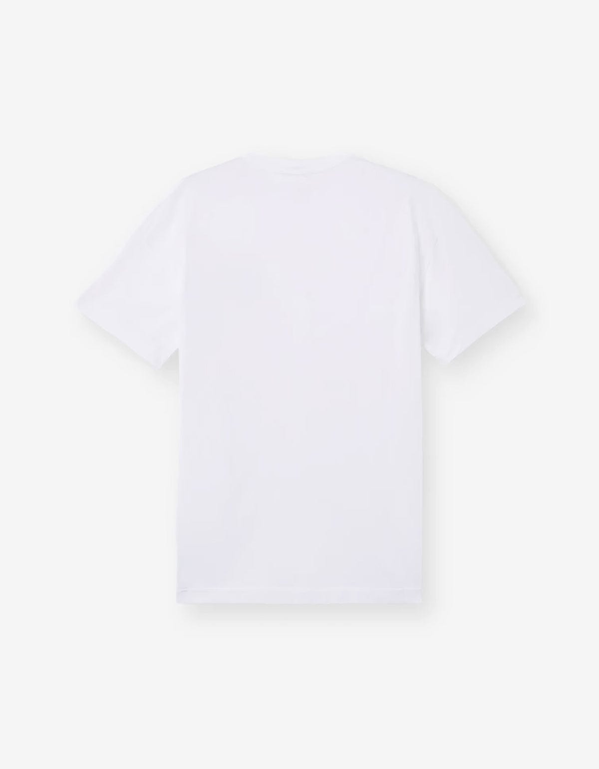 Stone Island White Compass Logo T-Shirt