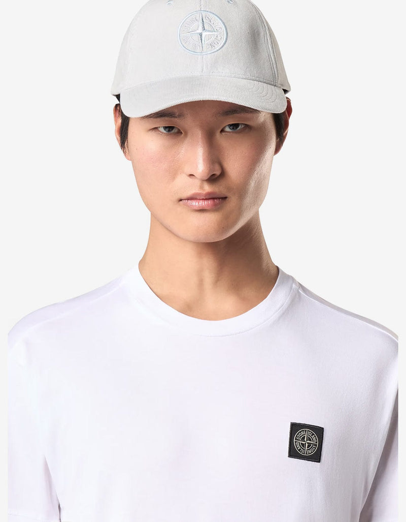 Stone Island White Compass Logo T-Shirt