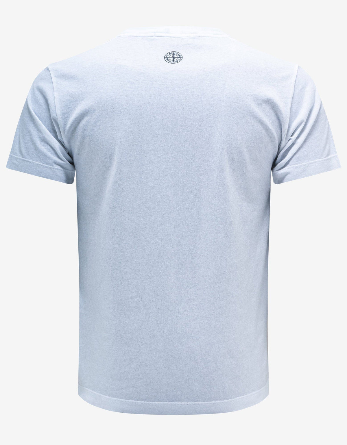 Stone Island White Tricromia One Print T-Shirt