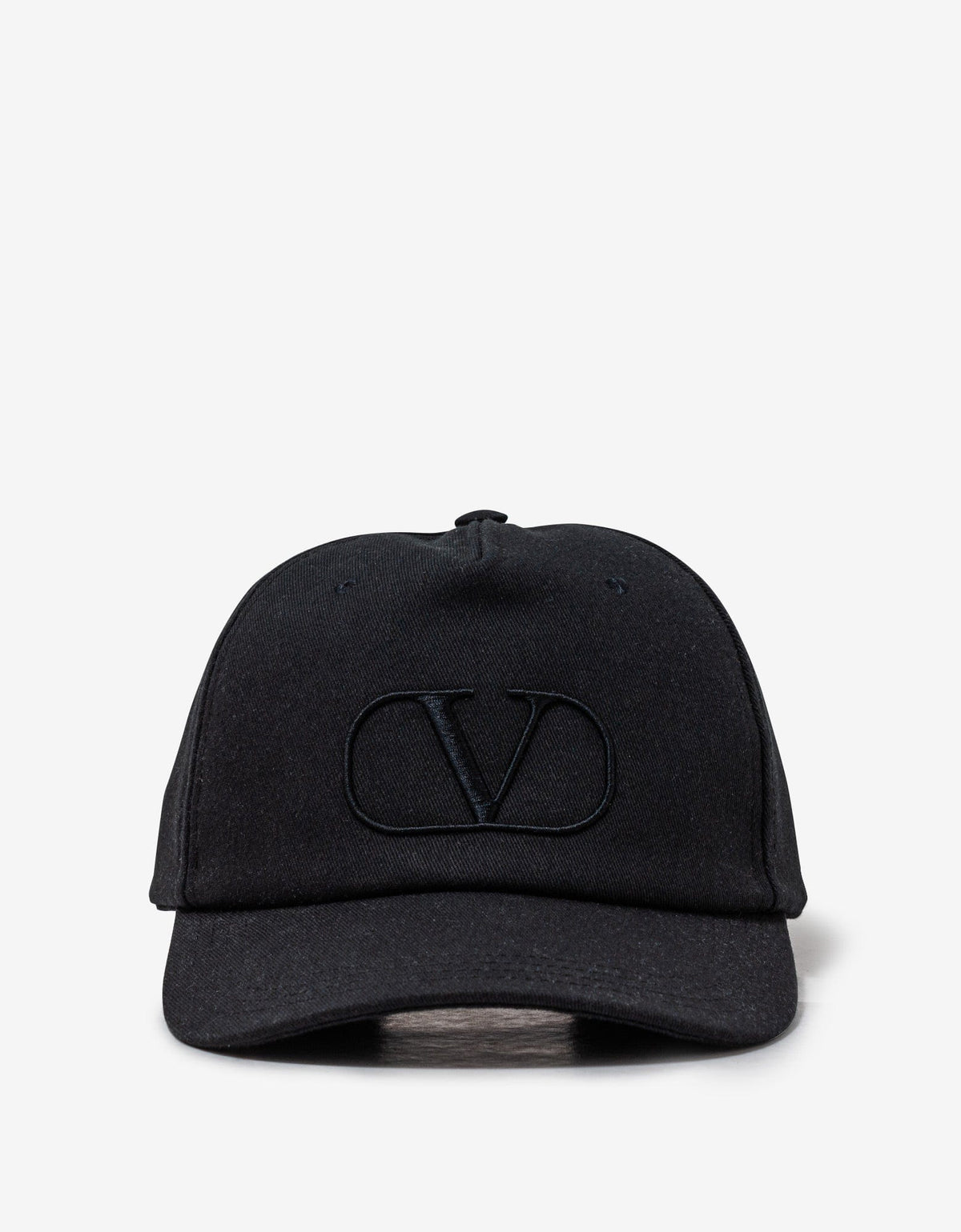 Valentino Black VLogo Signature Baseball Cap