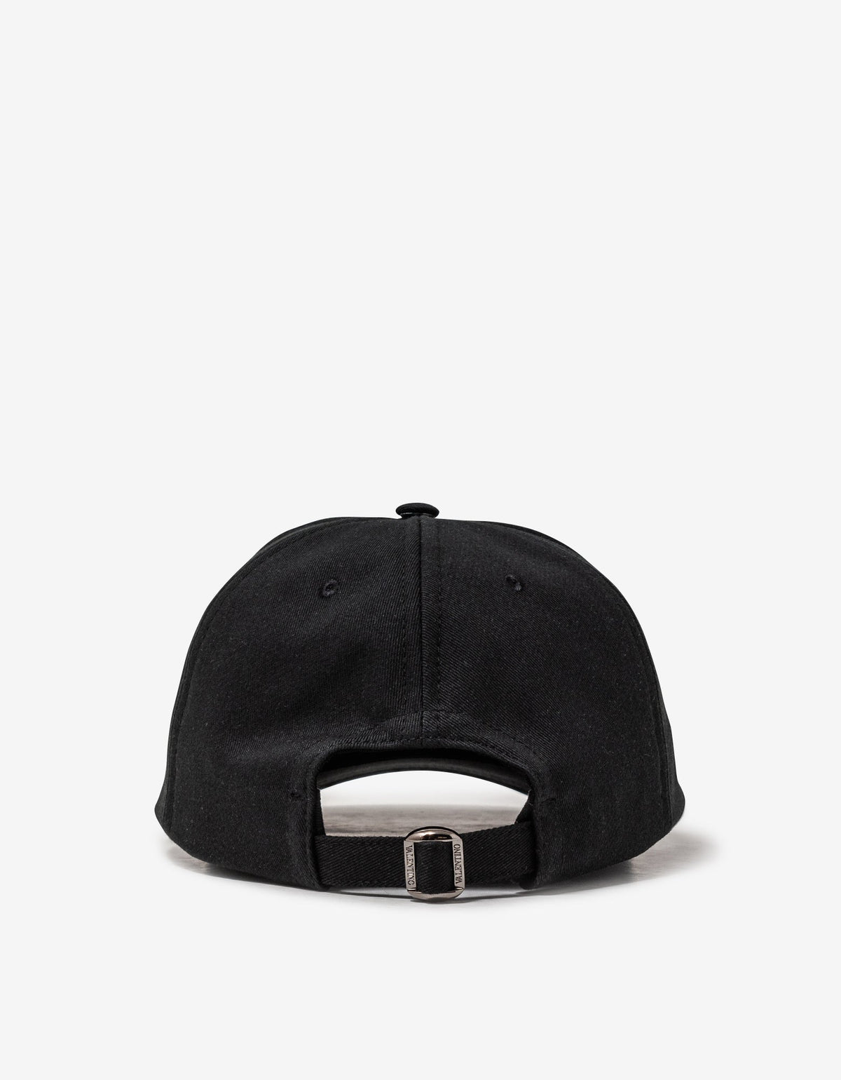 Valentino Black VLTN Baseball Cap