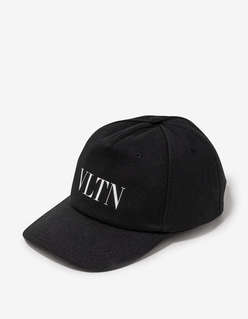 Valentino Black VLTN Baseball Cap