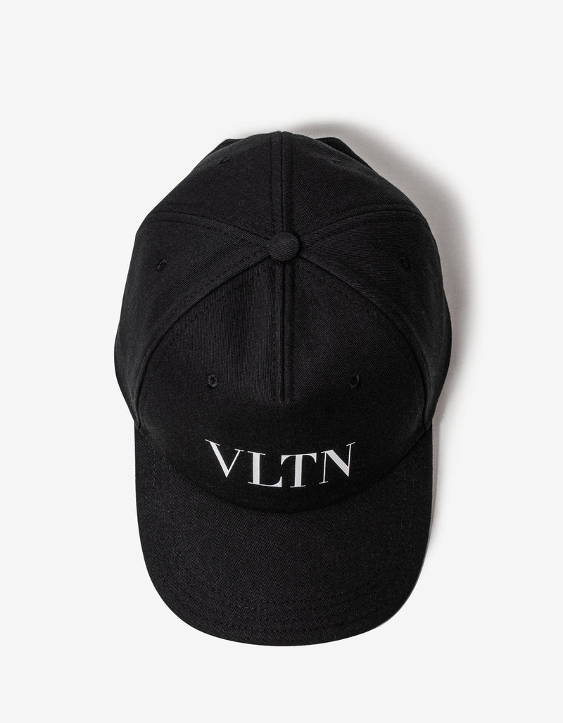 Valentino Black VLTN Baseball Cap