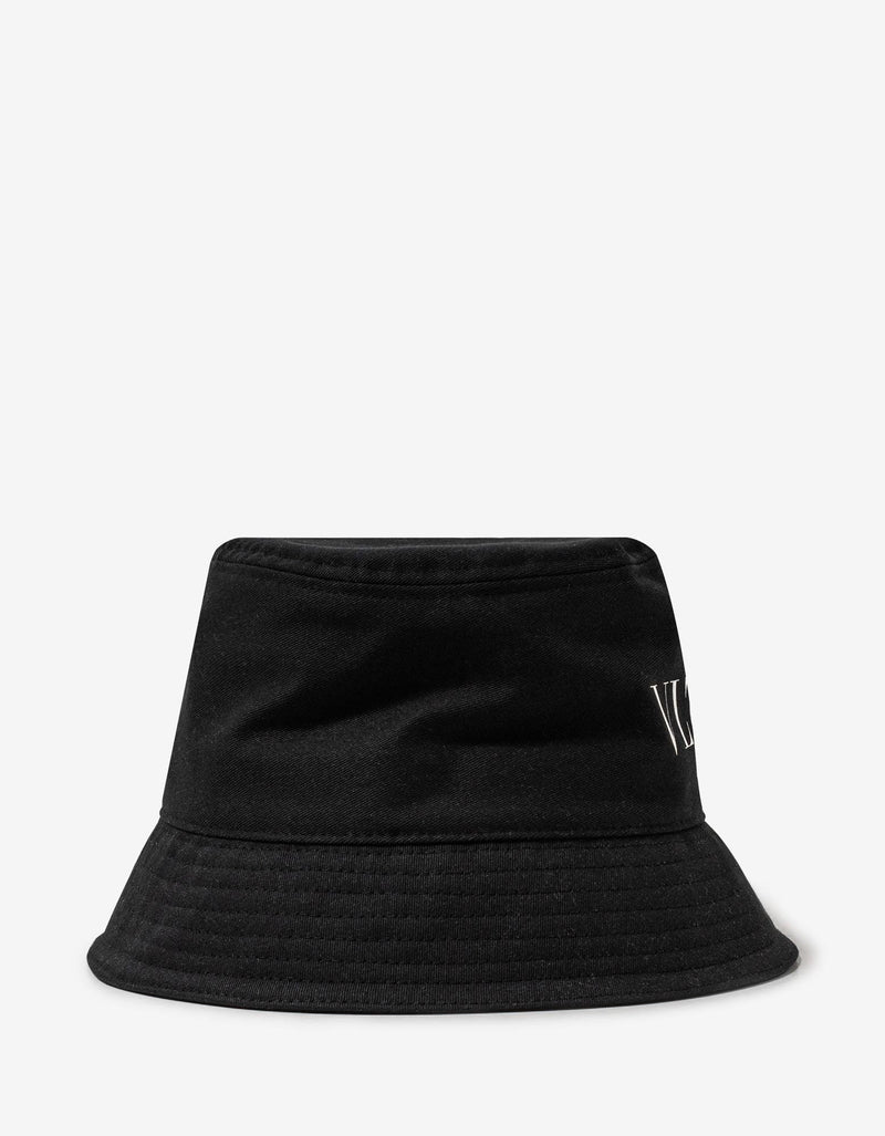 Valentino Black VLTN Bucket Hat