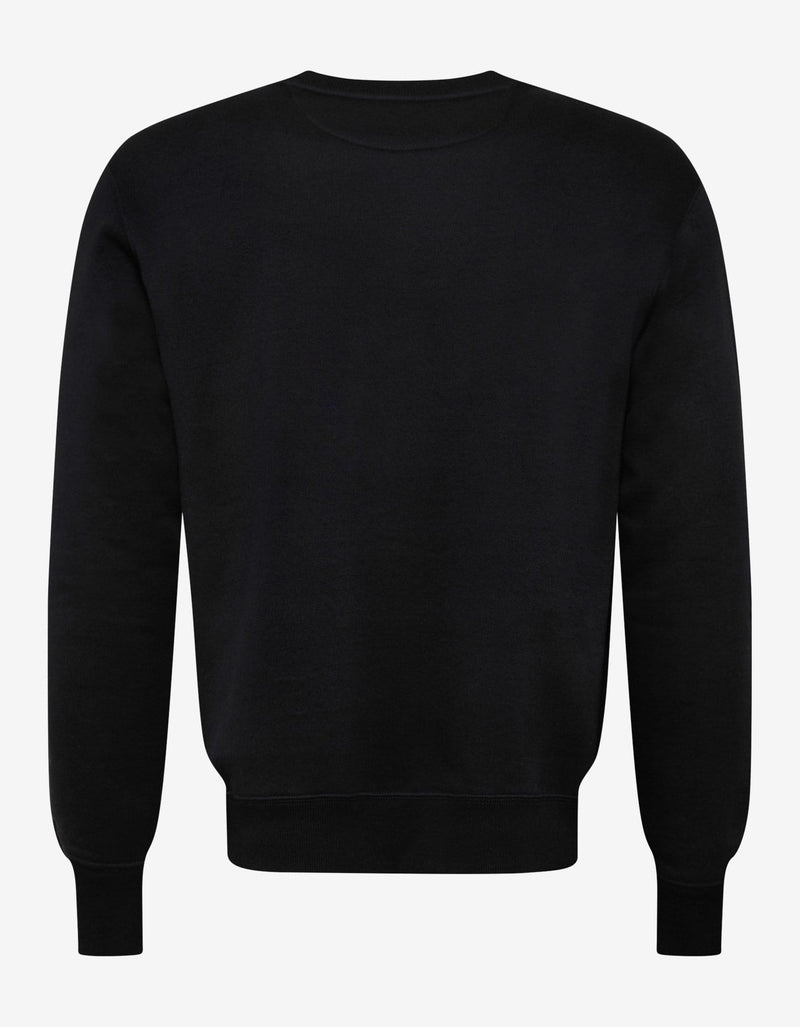 Valentino Black VLTN Logo Sweatshirt