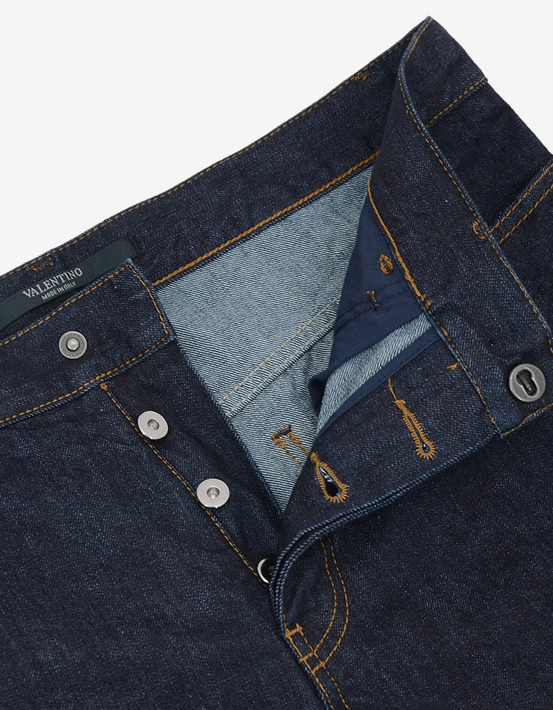 Valentino Blue Selvedge Denim Jeans