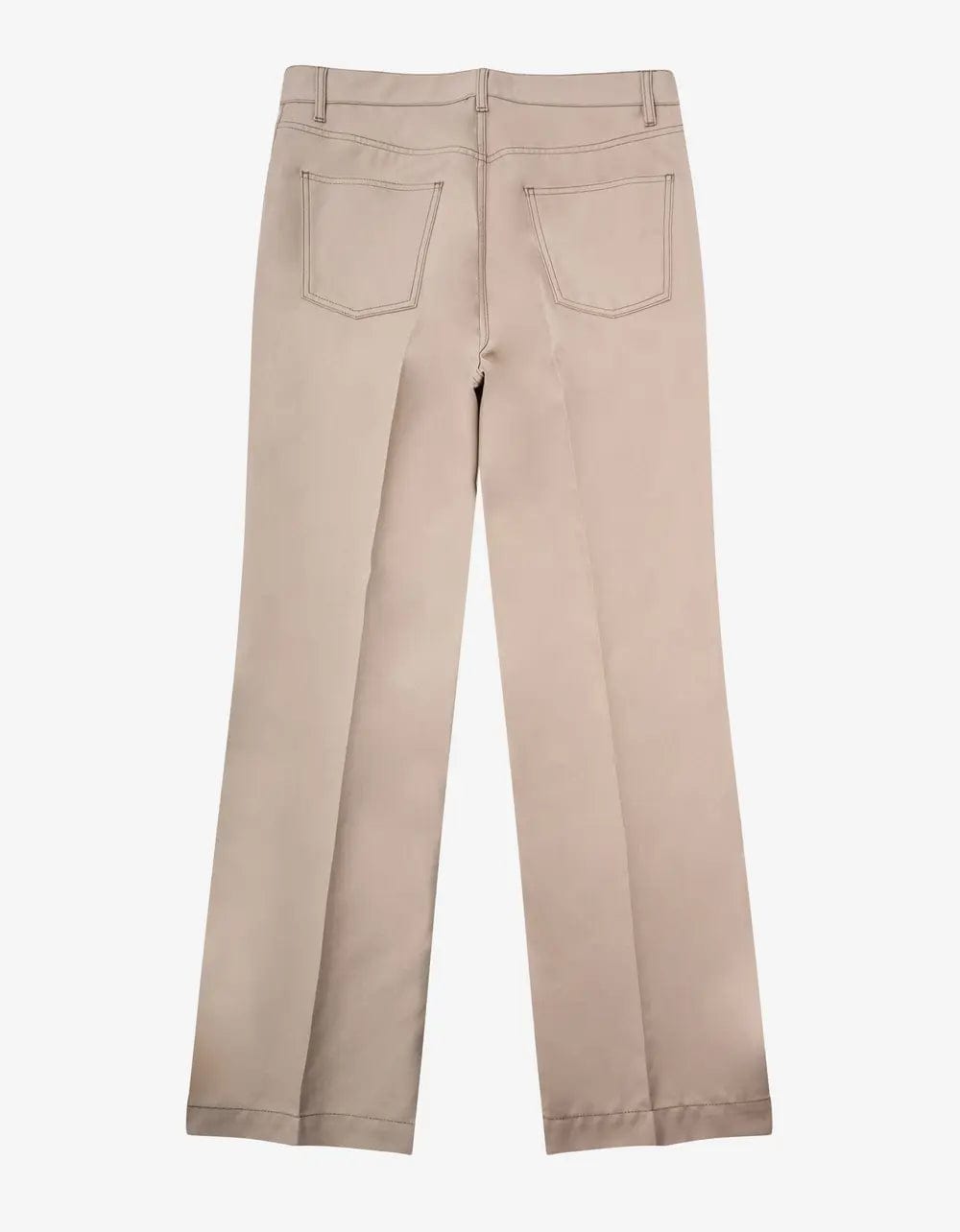 Valentino Garavani Beige Straight Fit Trousers