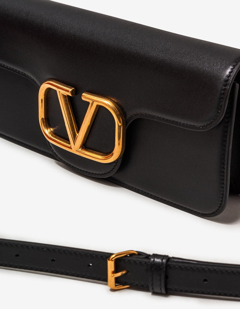 Valentino Garavani Black Loco Crossbody Bag