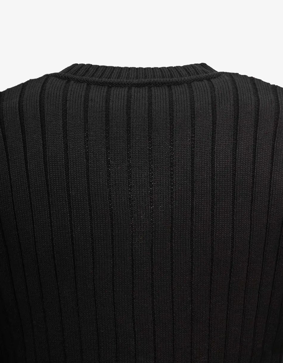 Valentino Garavani Black VLogo Cardigan