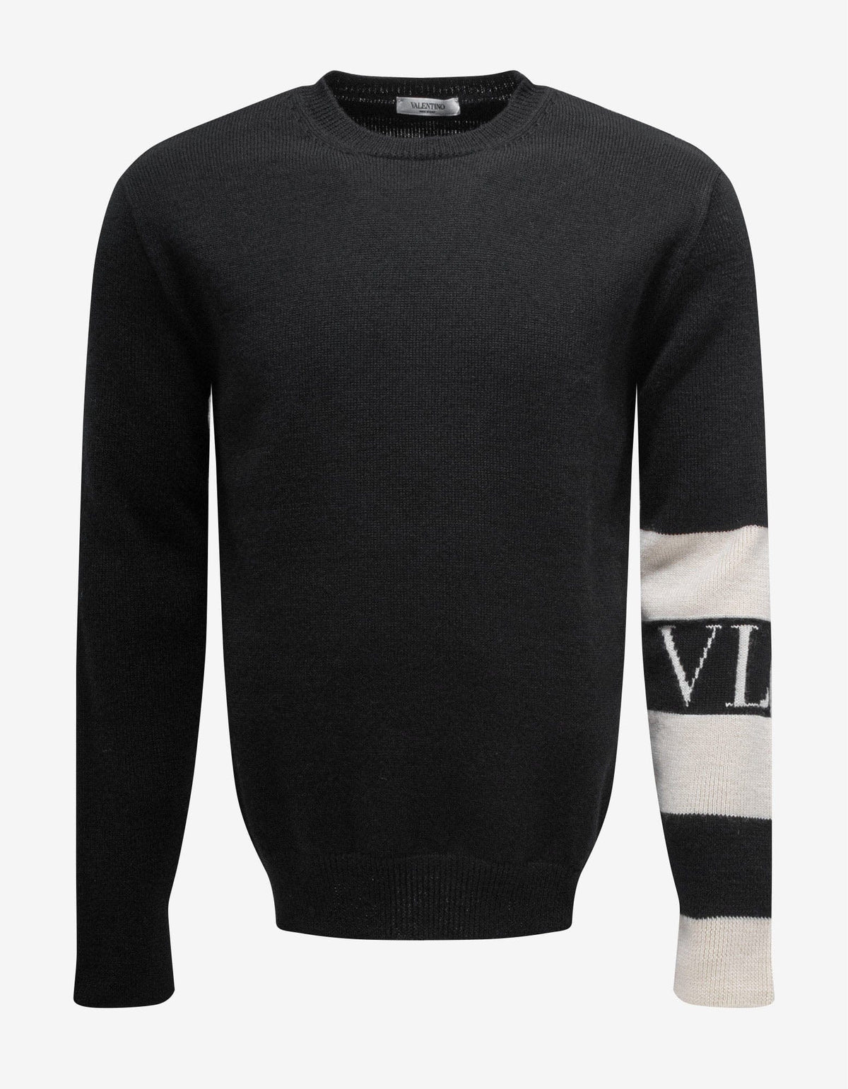 Valentino Garavani Black VLTN Logo Sweater