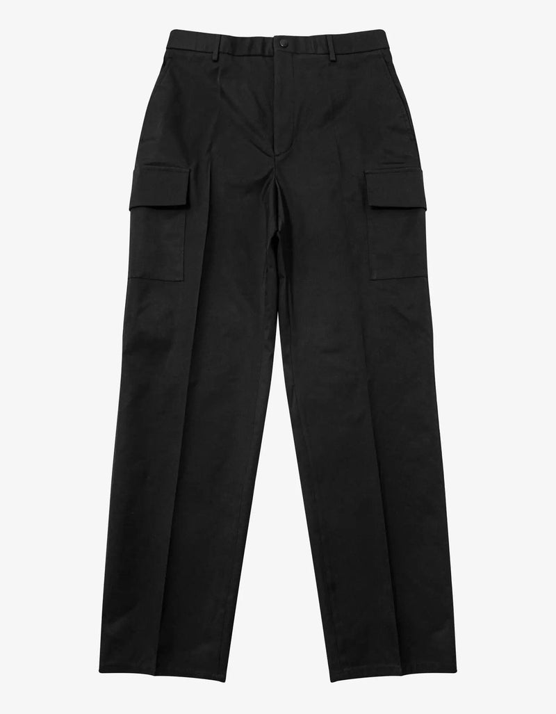 Valentino Garavani Black VLTN Tag Cargo Trousers