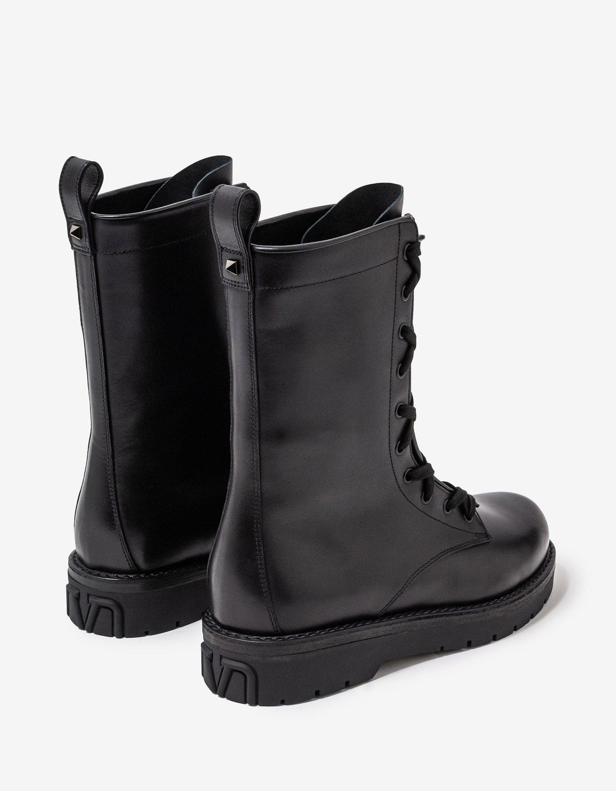 Valentino Garavani Black XCombat Boots