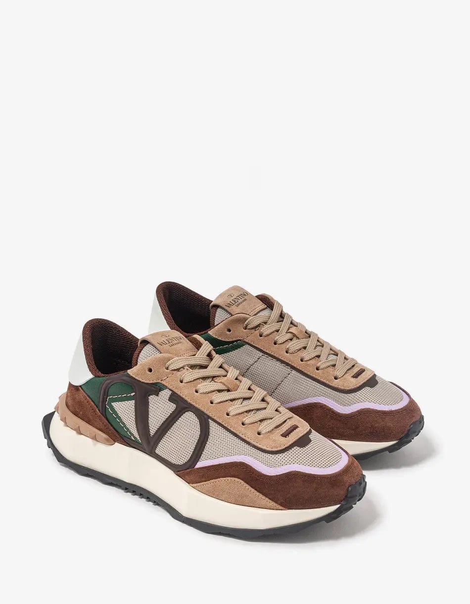 Valentino Garavani Brown Netrunner Trainers