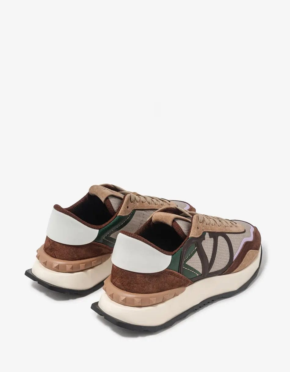 Valentino Garavani Brown Netrunner Trainers