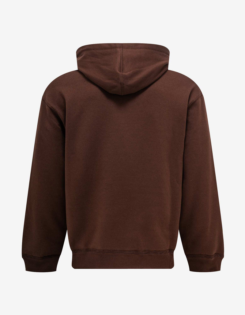 Valentino Garavani Brown VLTN Embroidered Hoodie