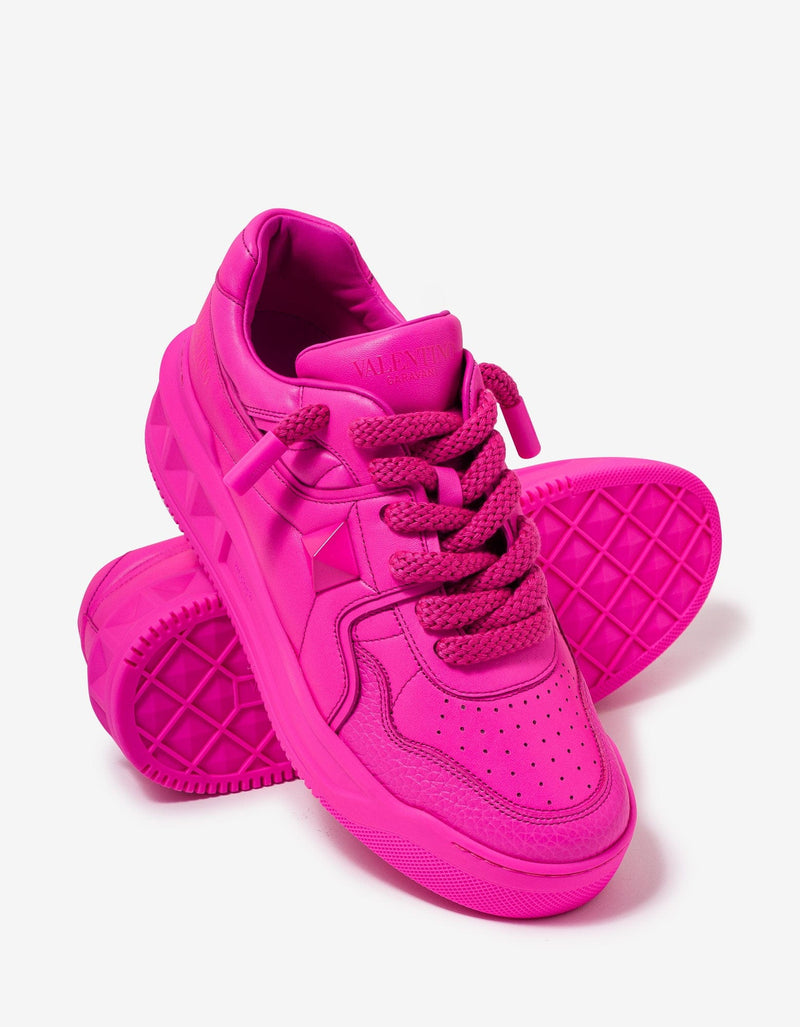 Valentino Garavani Pink PP One Stud XL Trainers