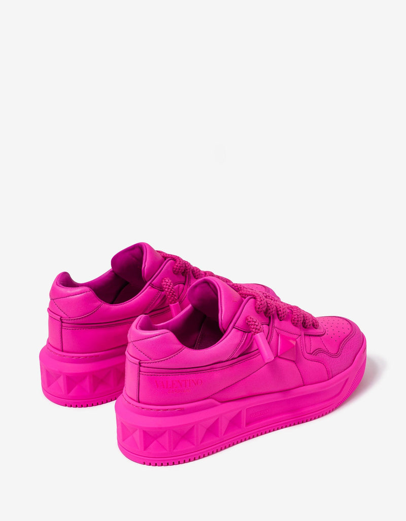 Valentino Garavani Pink PP One Stud XL Trainers