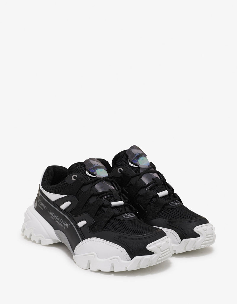 Valentino Garavani Undercover Black & White Climbers Trainers