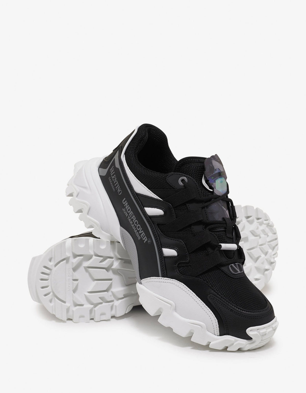 Valentino Garavani Undercover Black & White Climbers Trainers