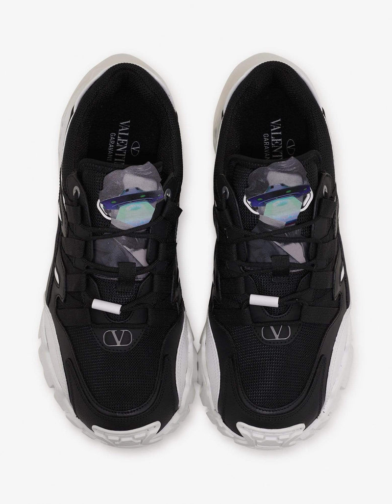 Valentino Garavani Undercover Black & White Climbers Trainers