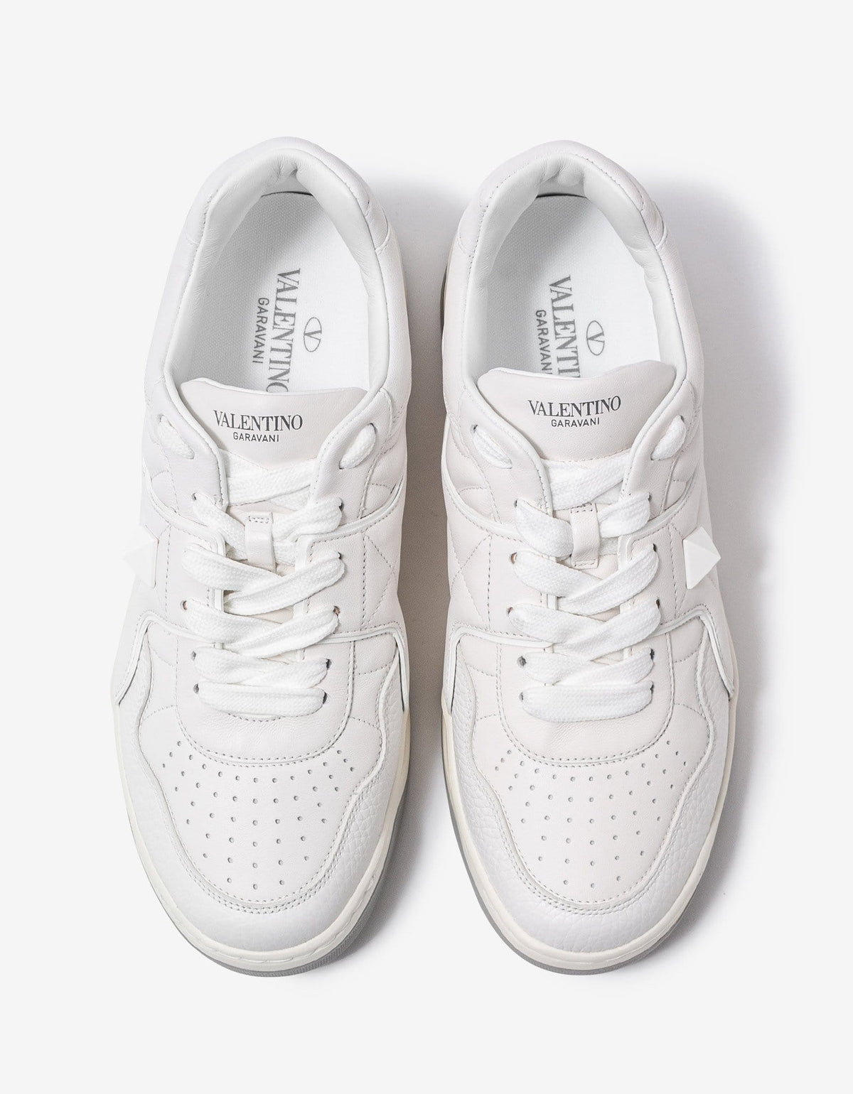 Valentino Garavani Valentino Garavani All-White One Stud Trainers