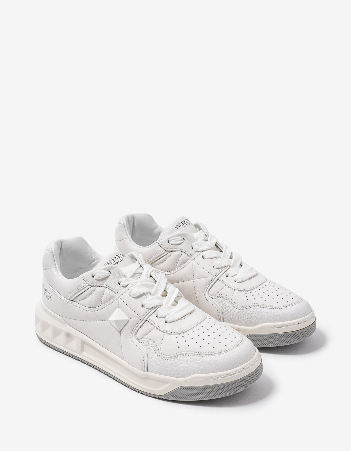 Valentino Garavani Valentino Garavani All-White One Stud Trainers