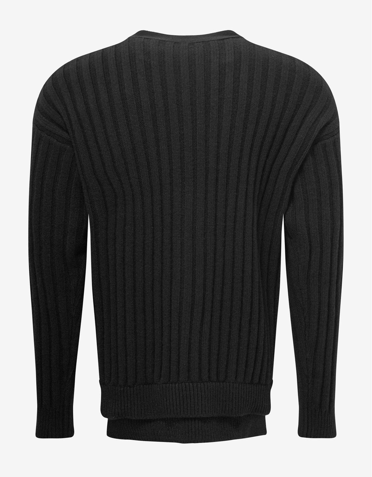 Valentino Garavani Valentino Garavani Black VLTN Logo Cardigan