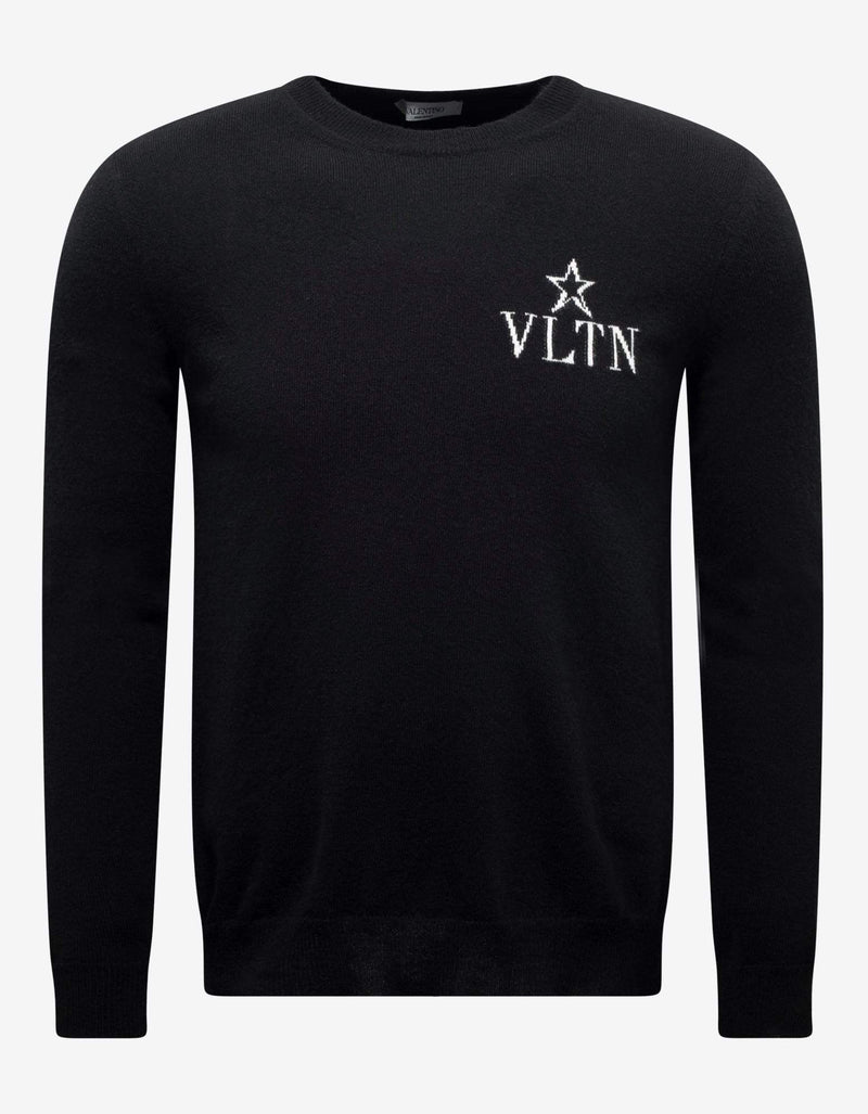 Valentino Garavani Valentino Garavani Black VLTNSTAR Cashmere-Blend Sweater