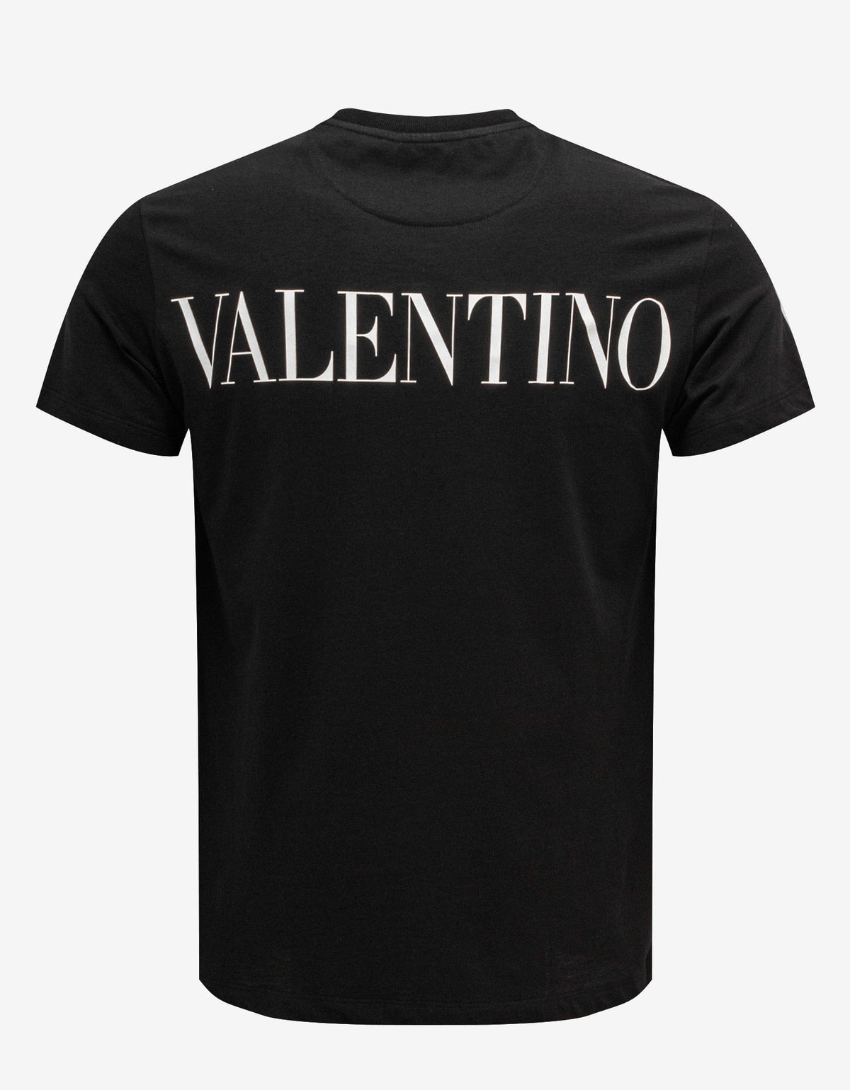 Valentino Garavani Valentino Garavani Black Washed Taffeta Panel T-Shirt