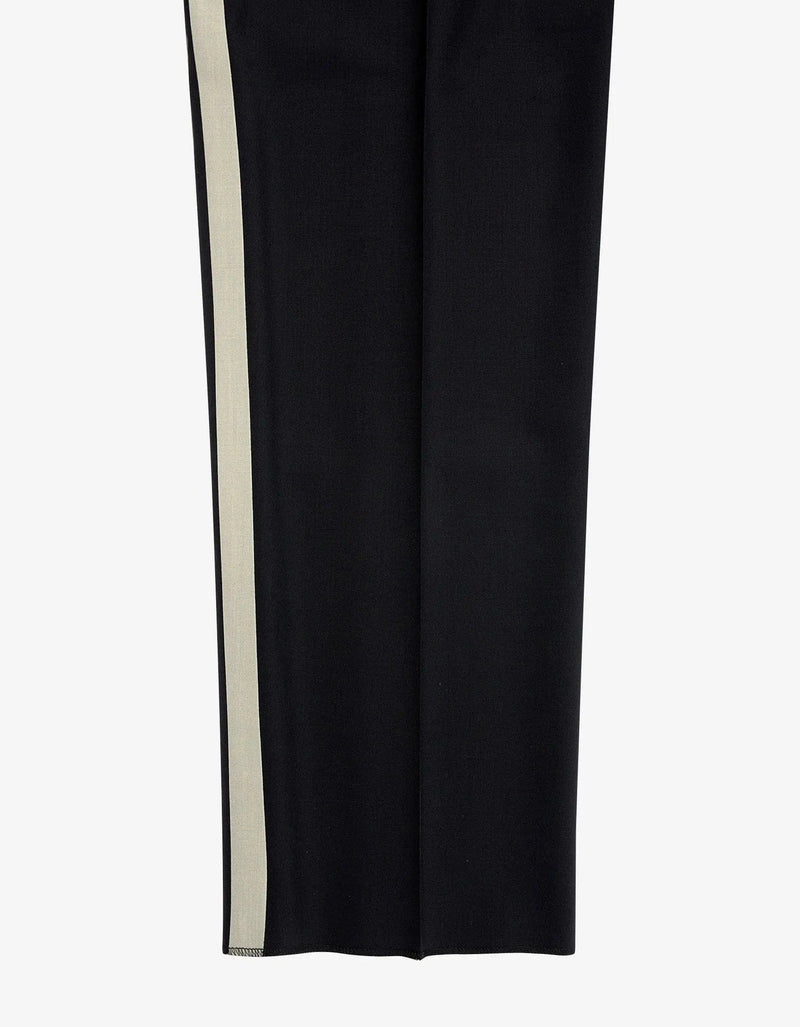 Valentino Garavani Valentino Garavani Black Wool Trousers