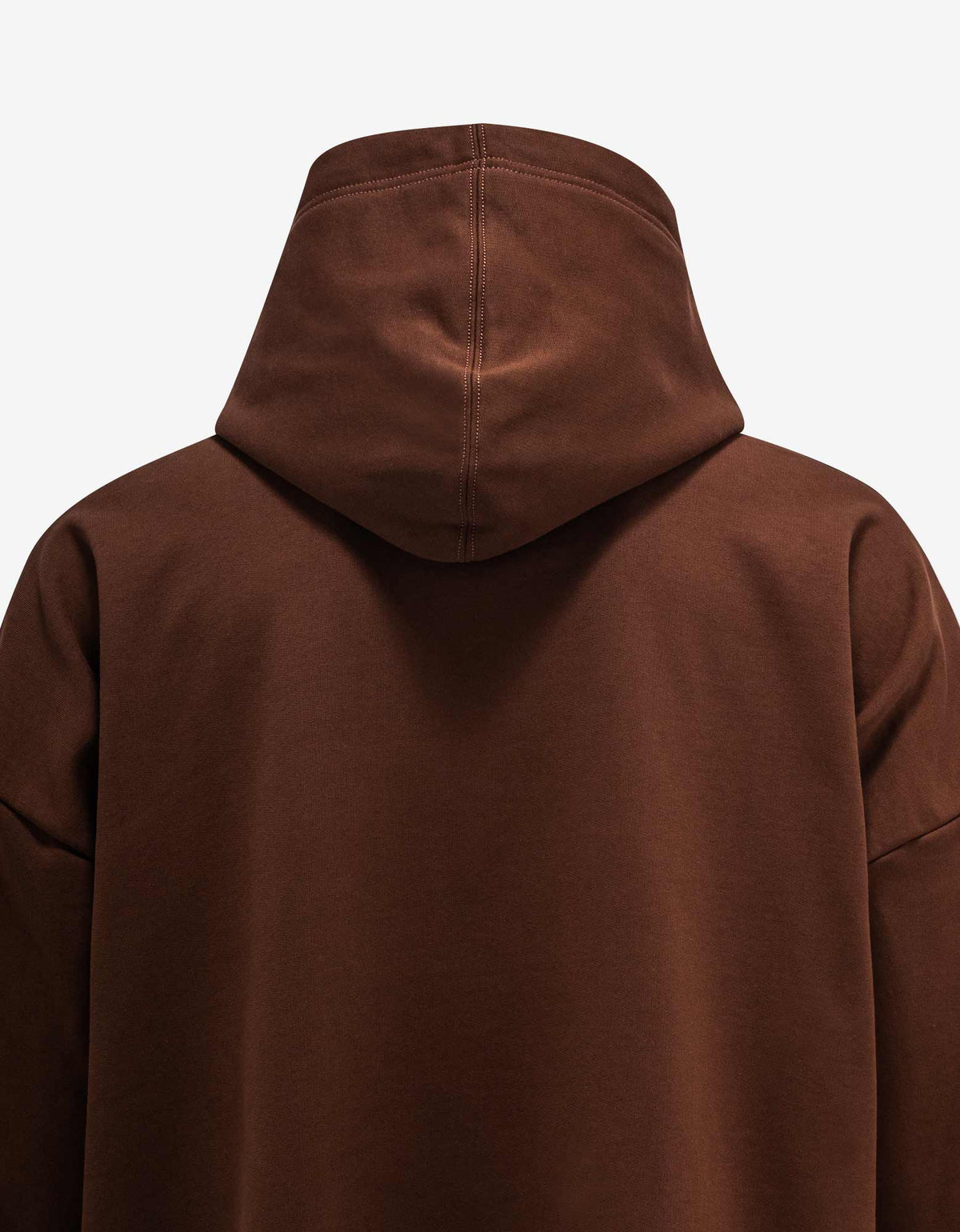 Valentino Garavani Valentino Garavani Brown Embossed Logo Hoodie