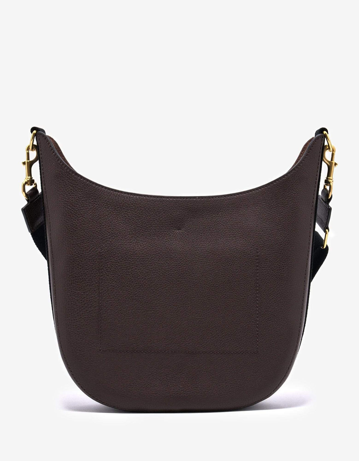 Valentino Garavani Valentino Garavani Brown Identity Leather Hobo Bag