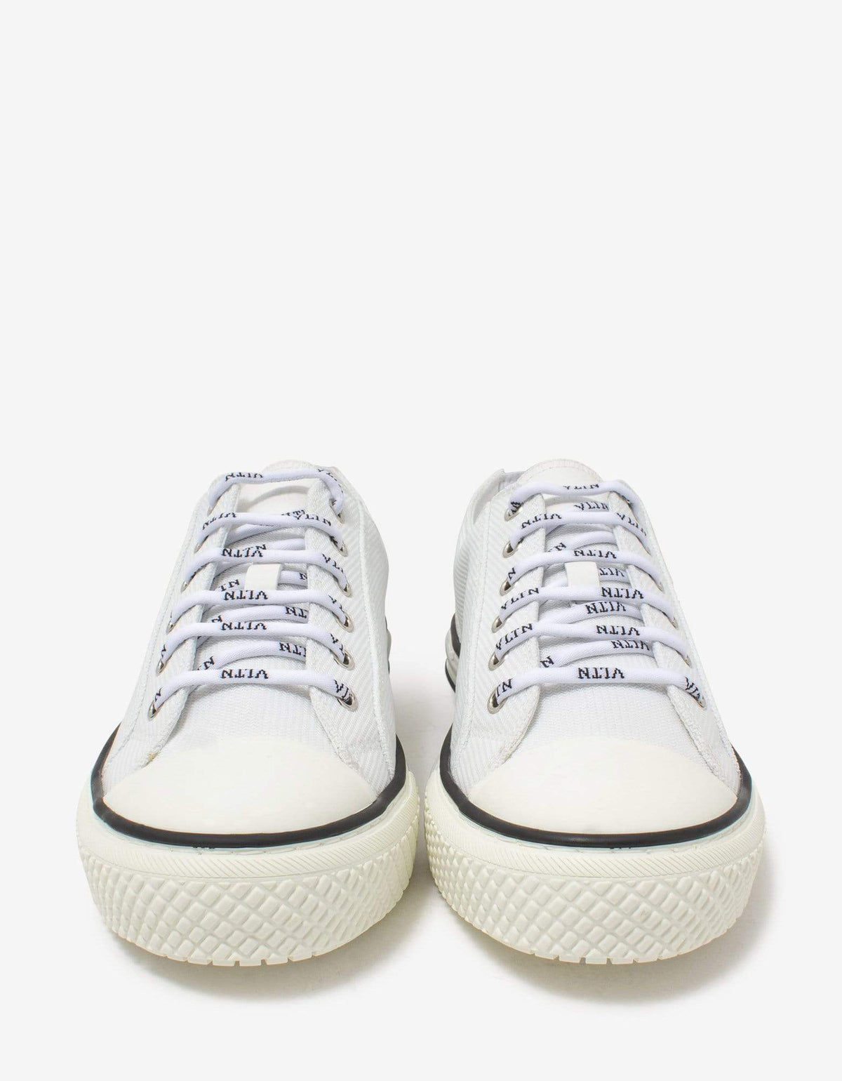 Valentino Garavani Valentino Garavani Giggies White Canvas Trainers