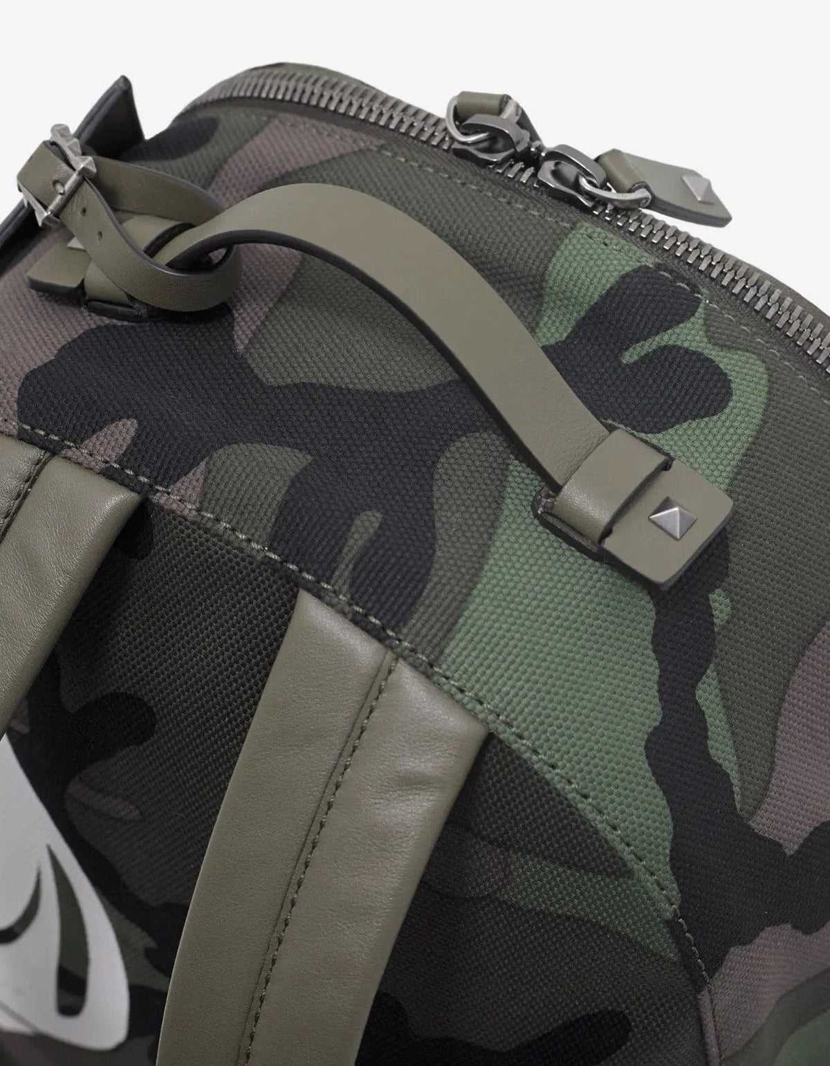 Valentino Garavani Valentino Garavani Green Camo Panther Print Backpack