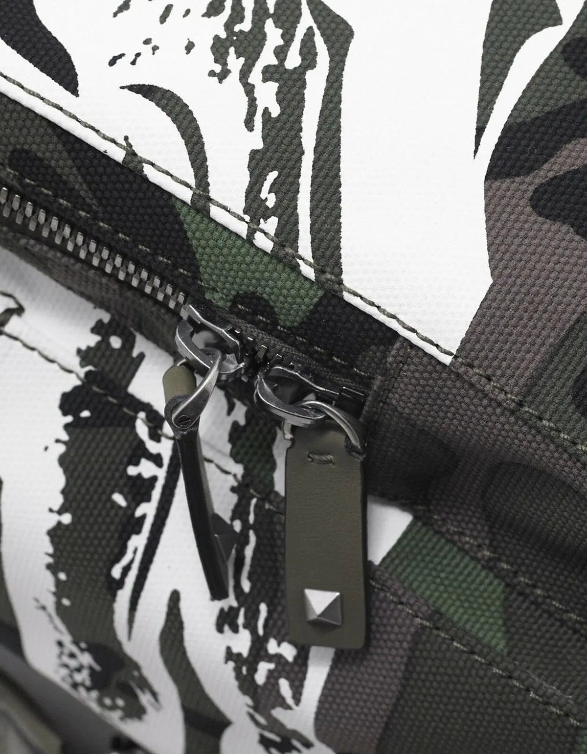 Valentino Garavani Valentino Garavani Green Camo Panther Print Backpack