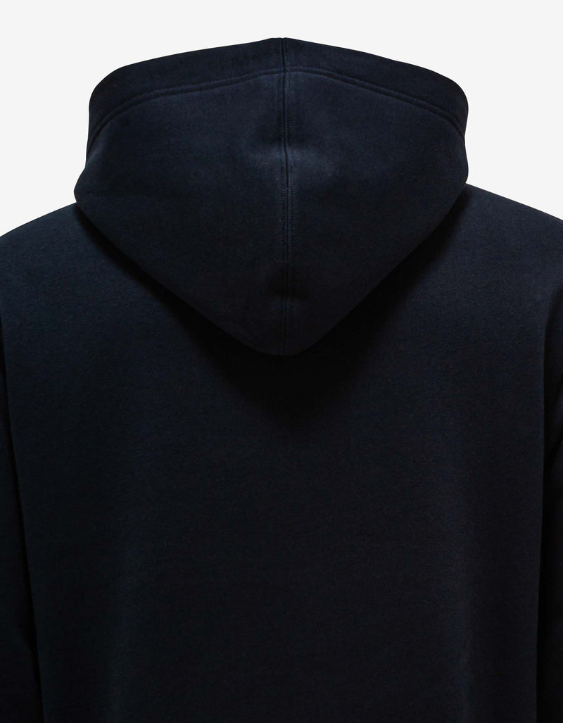 Valentino Garavani Valentino Garavani Navy Blue Neon Universe Logo Hoodie