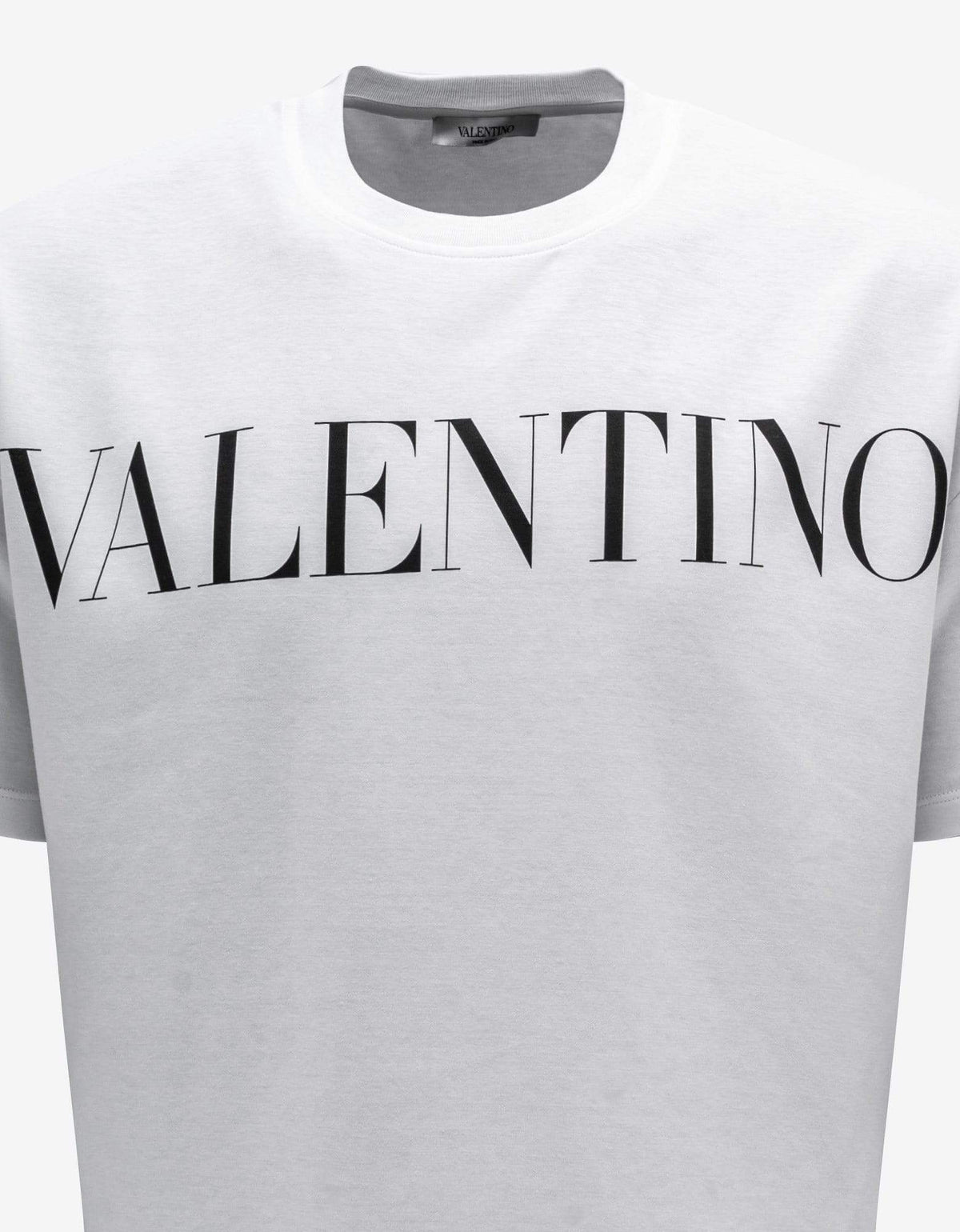 Valentino Garavani Valentino Garavani White Valentino Logo Print T-Shirt