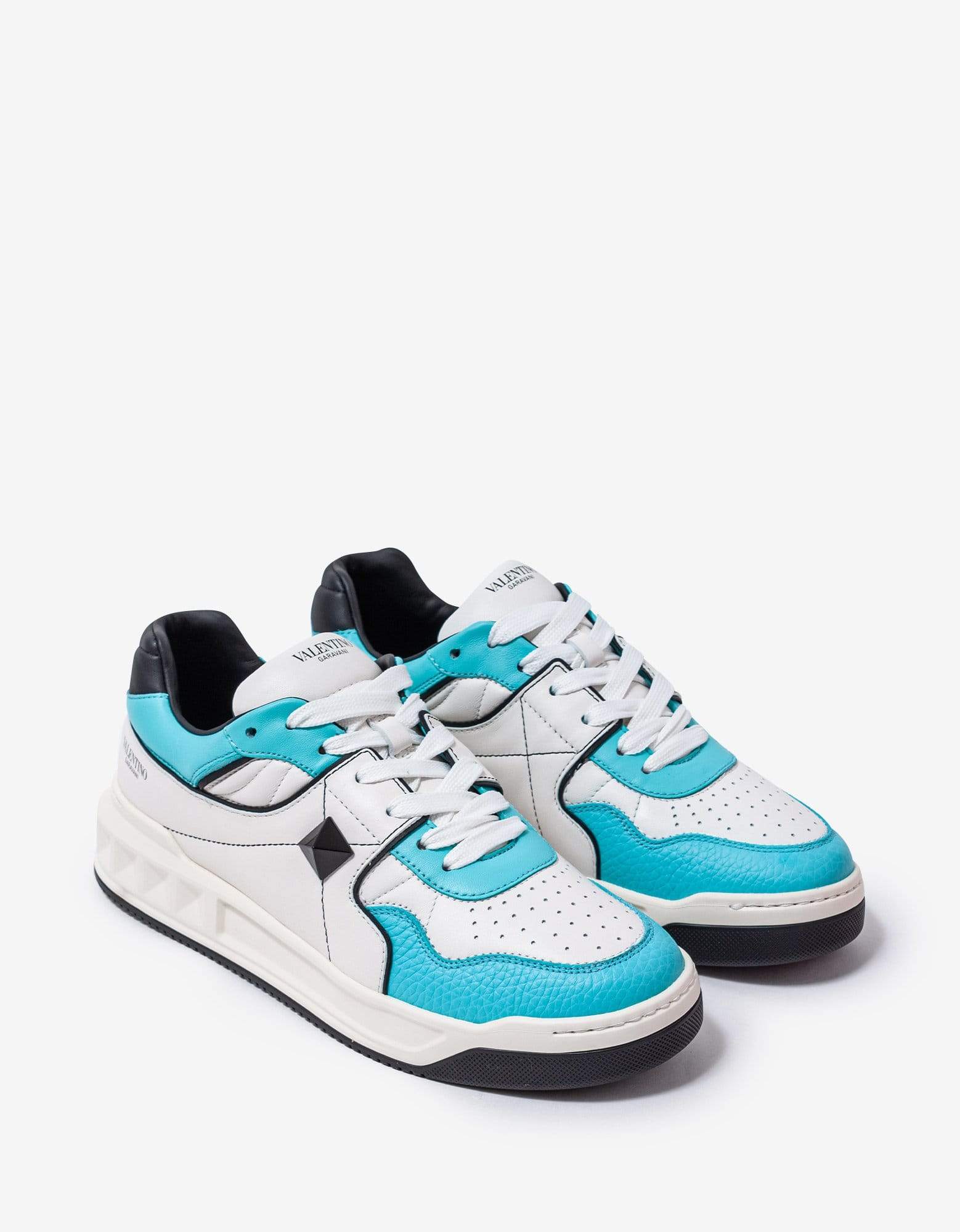 Valentino fashion blue trainers