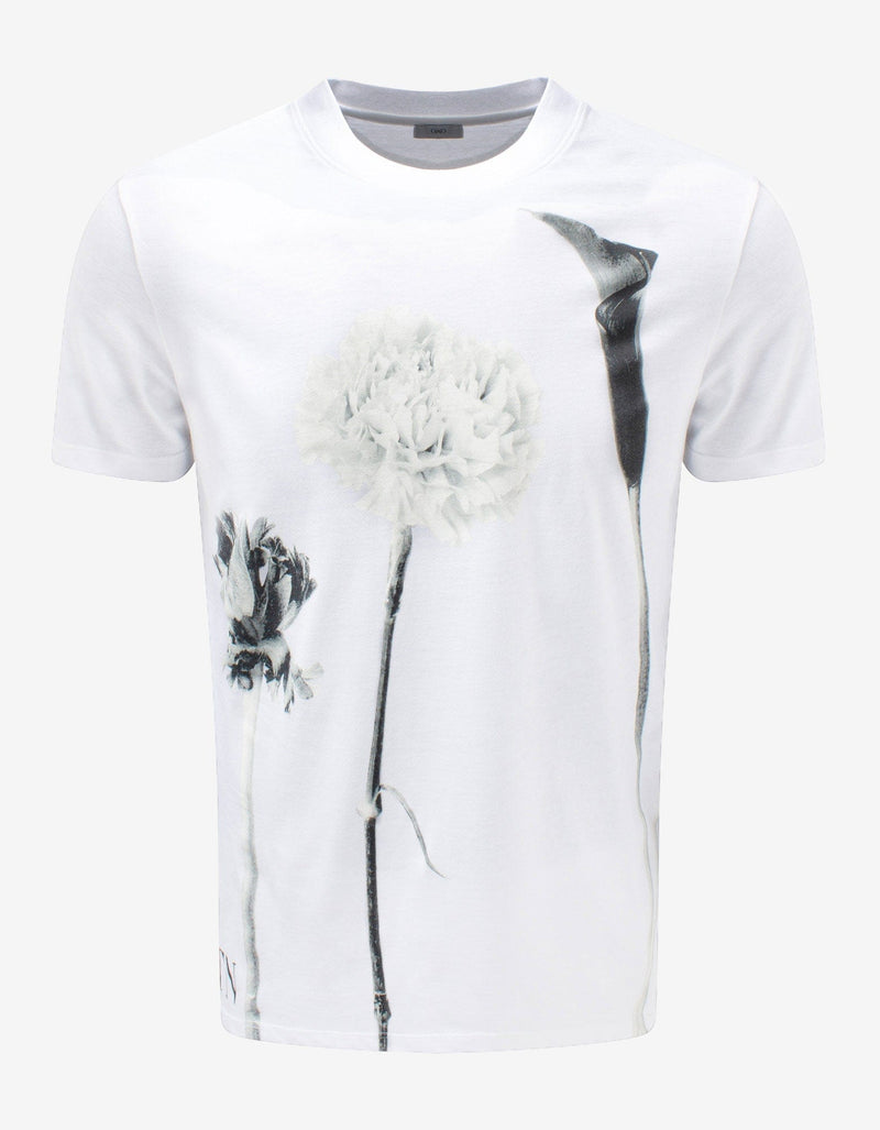 Valentino Garavani White Flowersity Print T-Shirt