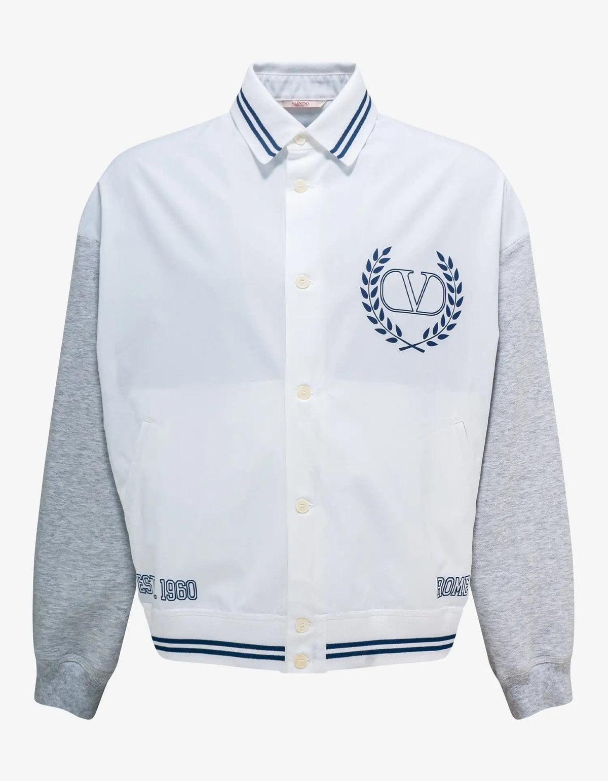 Valentino Garavani White Logo Maison Valentino Jacket