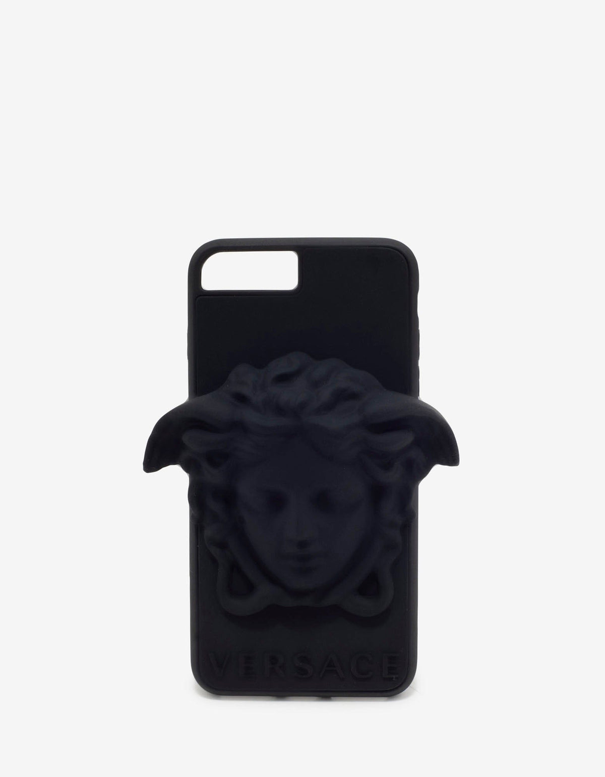 Versace Black Medusa Silicone iPhone 7/8 Plus Phone Case