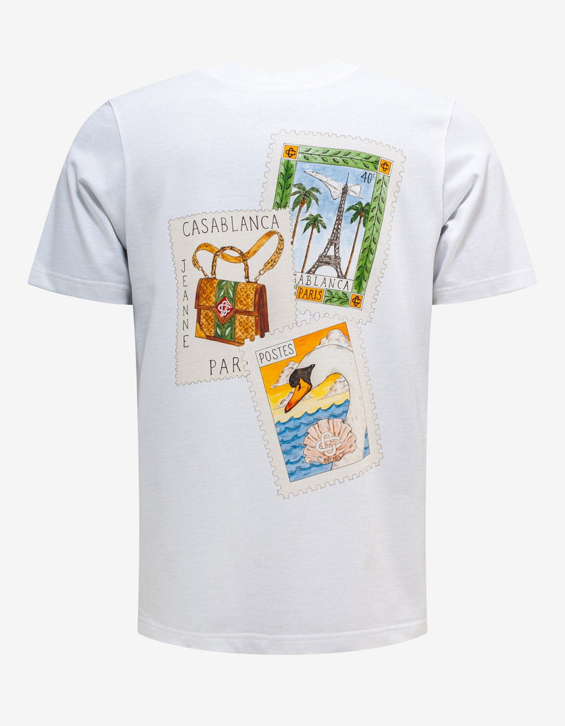 White Souvenirs De Vacances T-Shirt