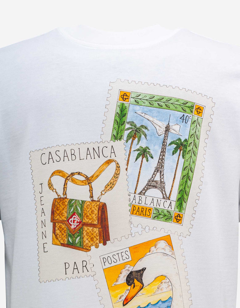 White Souvenirs De Vacances T-Shirt