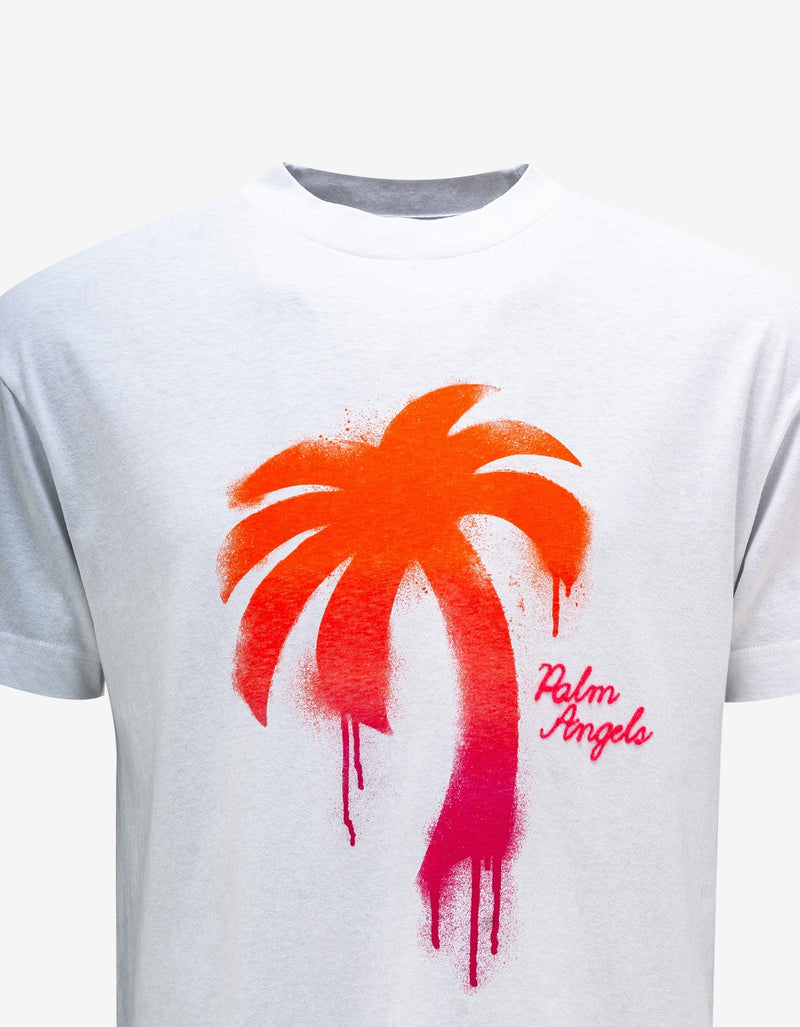 White Sprayed Palm Classic T-Shirt