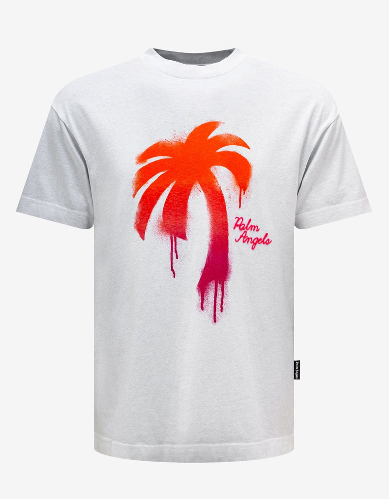 White Sprayed Palm Classic T-Shirt