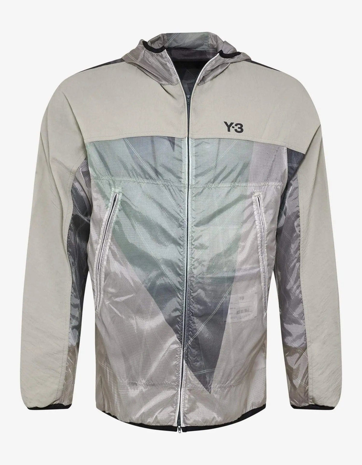 Y-3 Beige AOP Packable Jacket