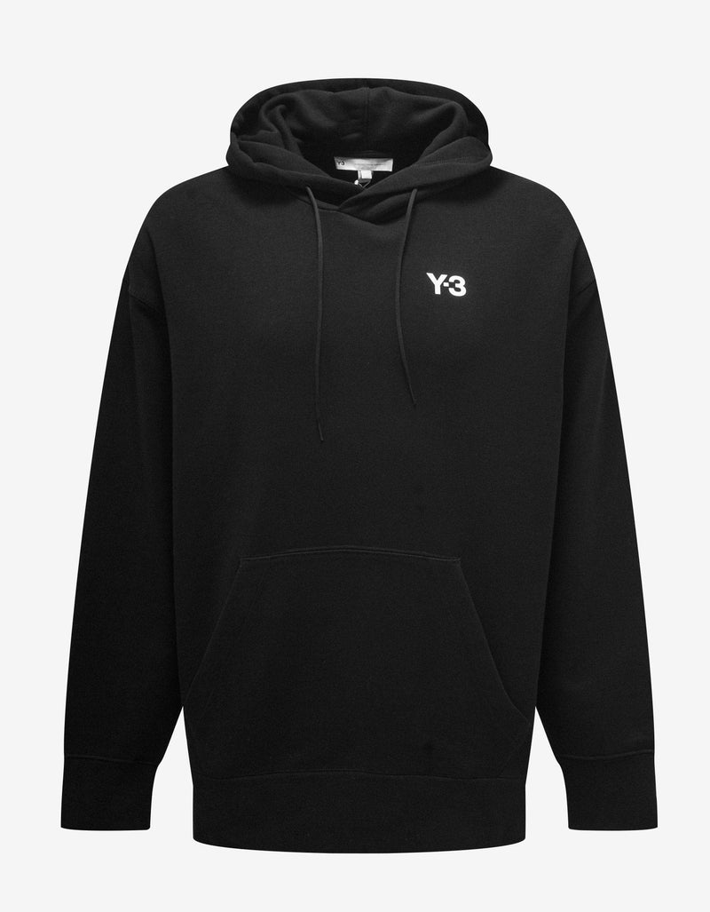 Y-3 Black 20th Anniversary Classic Chest Logo Hoodie